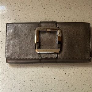 Michael Kors Metallic Clutch